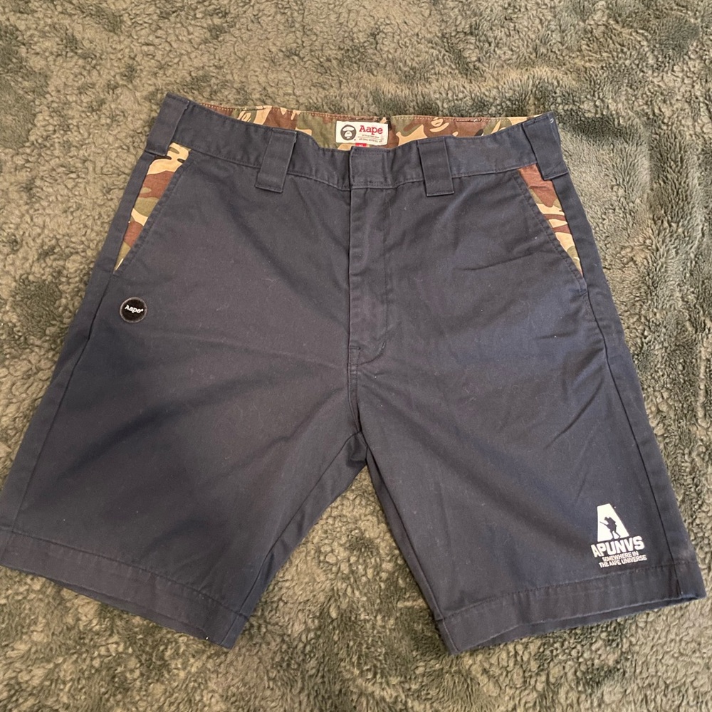 Aape cargo shorts (Bape clothing line)